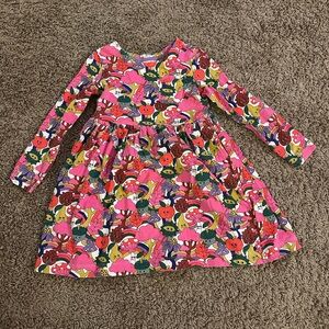 Mini Boden Colorful Kids Dress with Playful Print